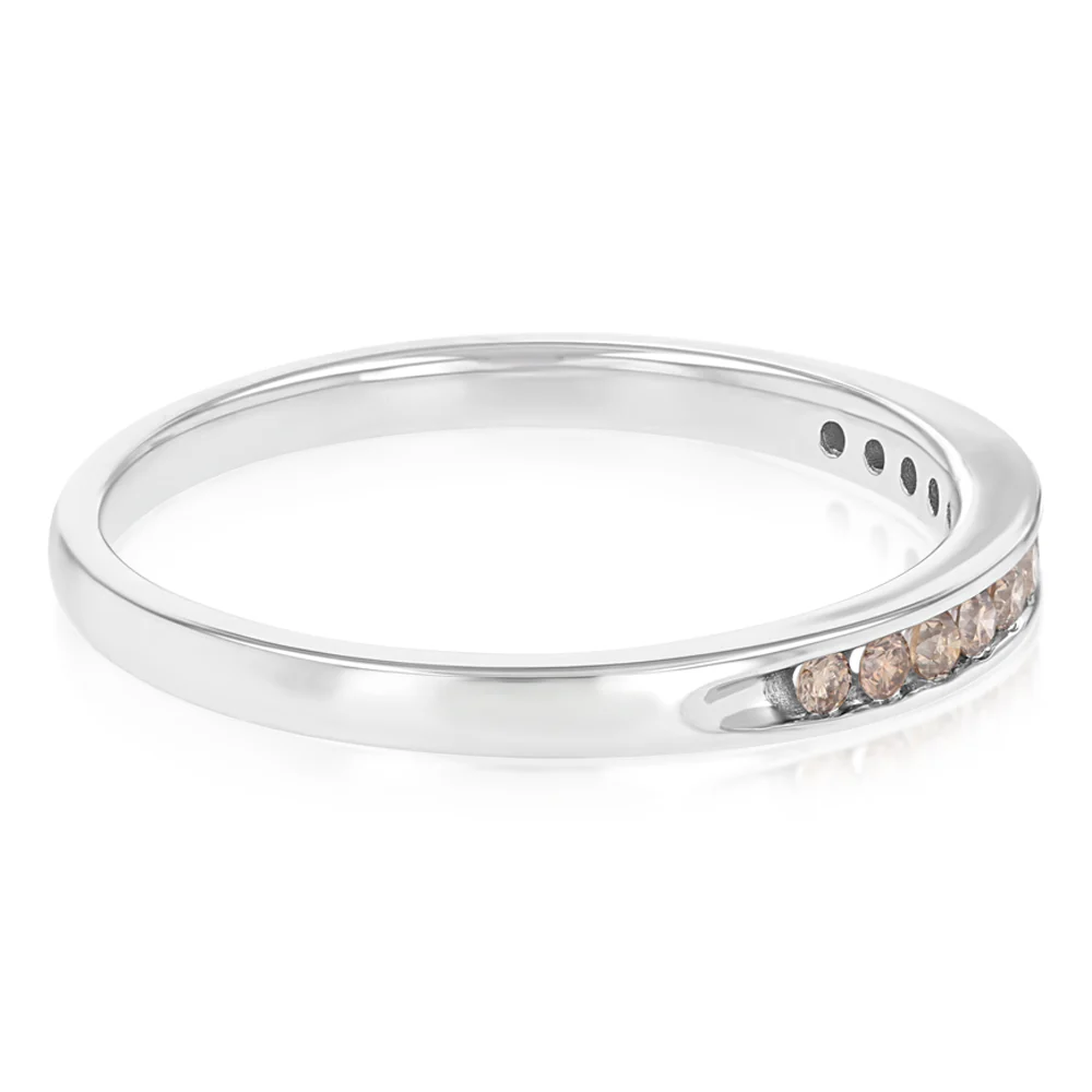 0.15 Carat Diamond Eternity Ring in 9ct White Gold - Image 2