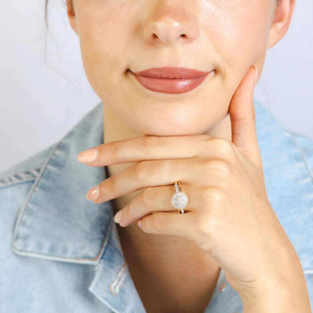 0.30 Carat Diamond Dress Ring in 9ct Yellow Gold - Image 3
