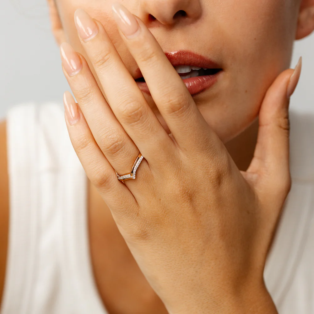 1/6 Carat Diamond Eternity Ring in 9ct Rose Gold - Image 3