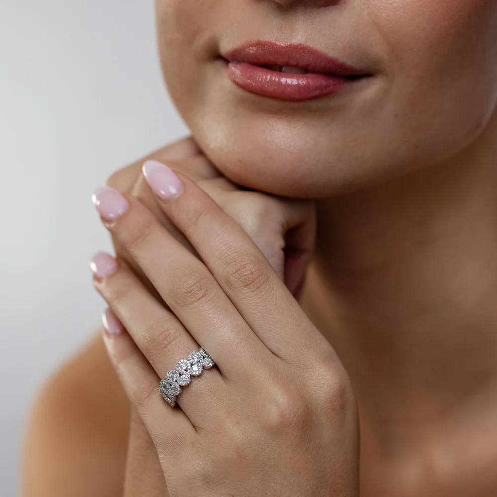 1 Carat Diamond Ring in 14ct White Gold - Image 3