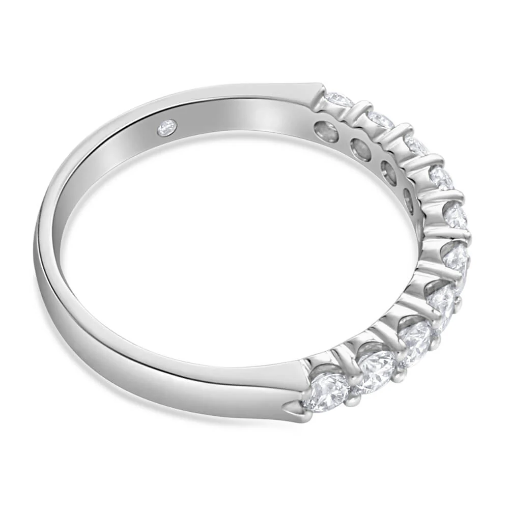 1 Carat Flawless Cut Claw Set 18ct White Gold Ring - Image 2