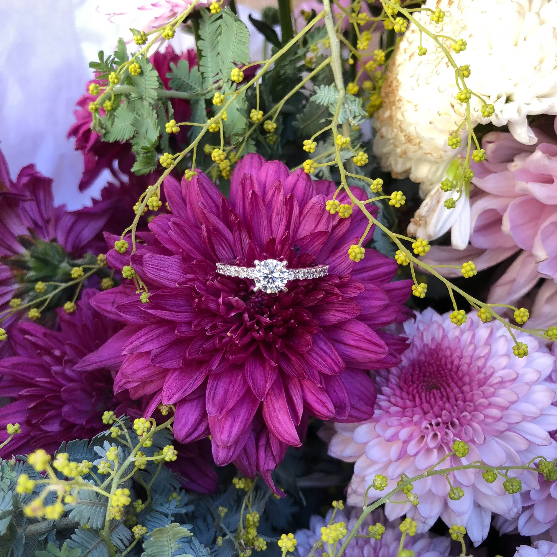 18ct White Gold Ring With 1 Carat Of Brilliant Cut Diamonds - Image 3