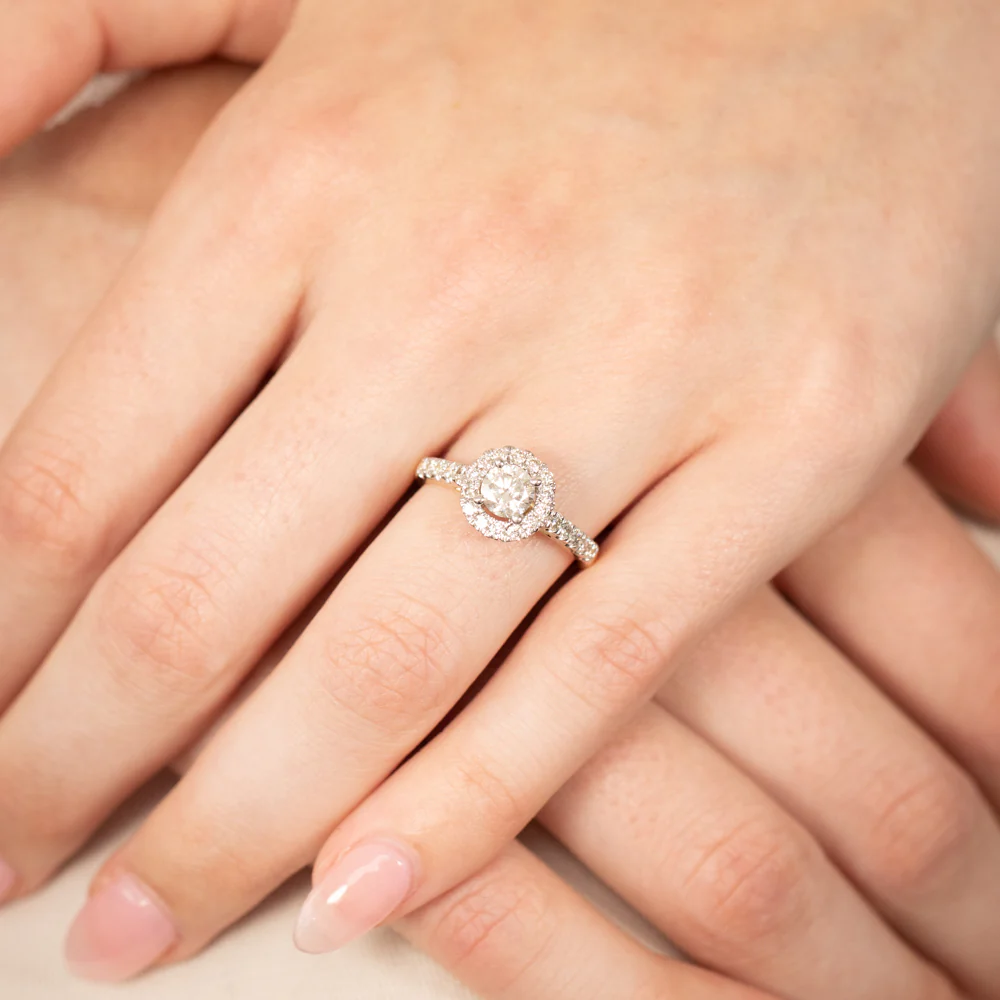 18ct Yellow Gold 1.00 Carat Diamond Ring With 0.50 Carat Australian Diamond - Image 3
