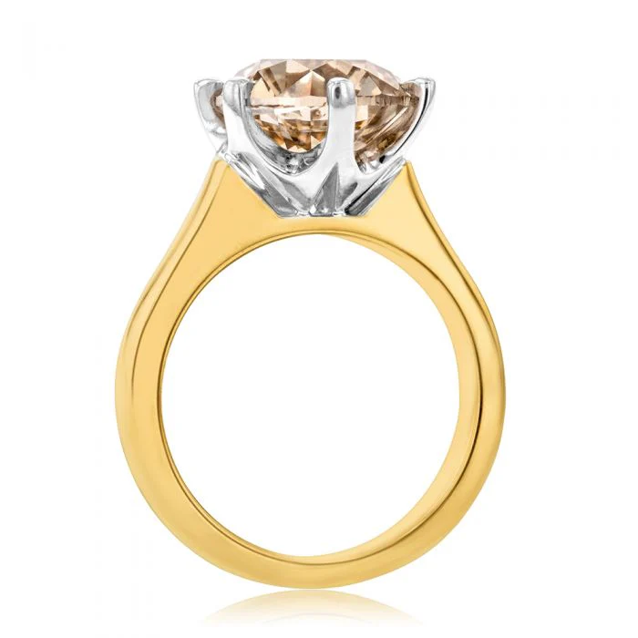 18ct Yellow Gold 3.10 Carat Diamond Solitaire - Image 2
