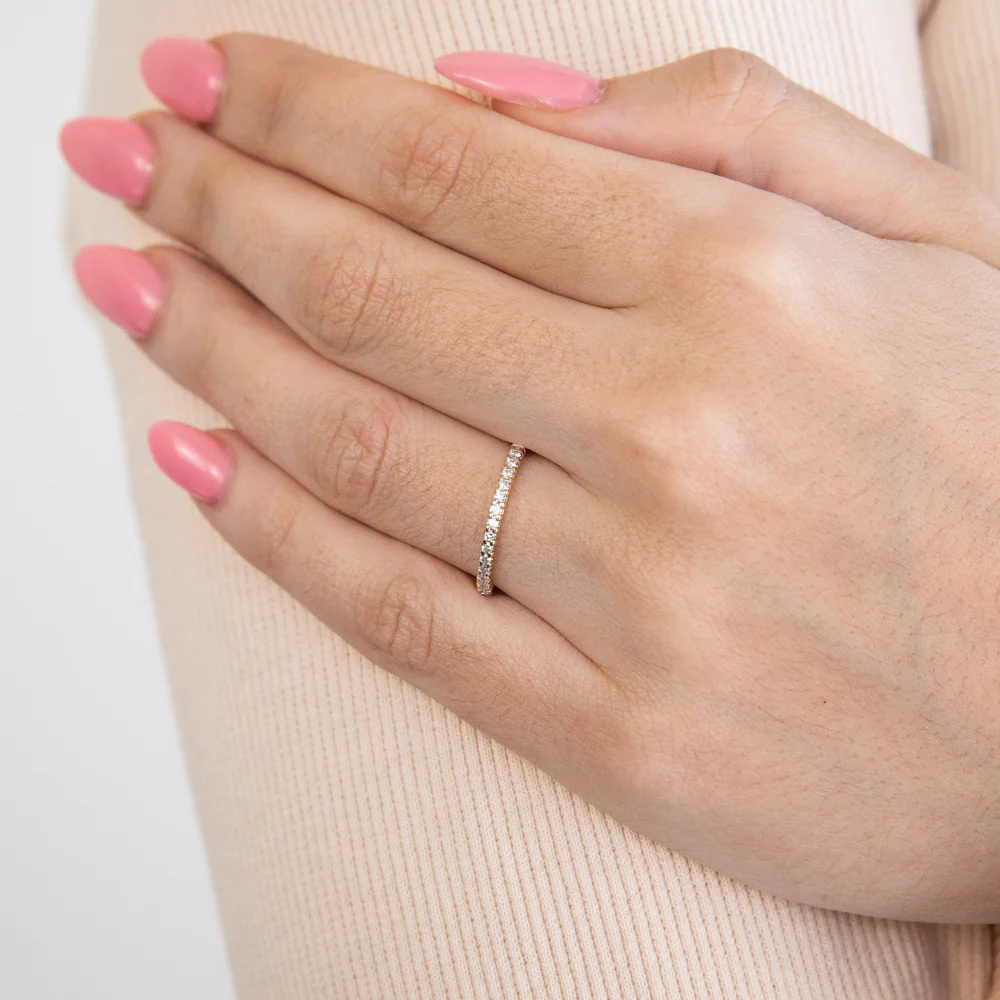 18ct Yellow Gold Ring With 0.15 Carats Of Diamonds - Image 3