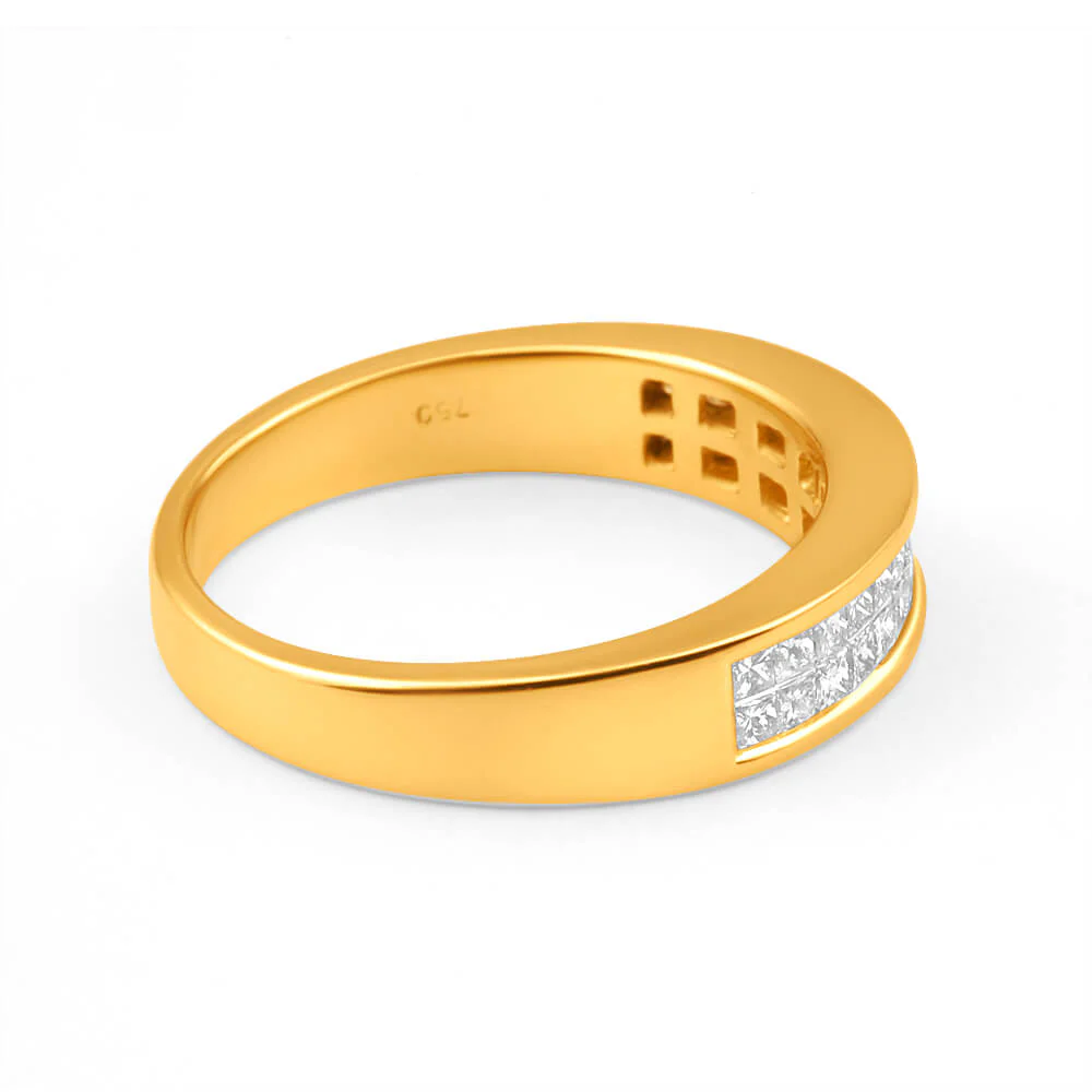 18ct Yellow Gold 'Yasmine' Ring With 0.75 Carats Of Diamonds - Image 2