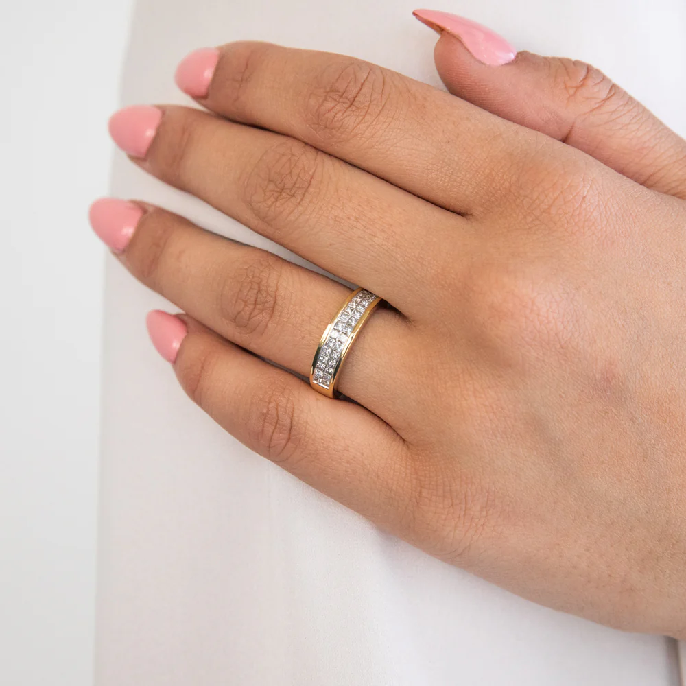 18ct Yellow Gold 'Yasmine' Ring With 0.75 Carats Of Diamonds - Image 3