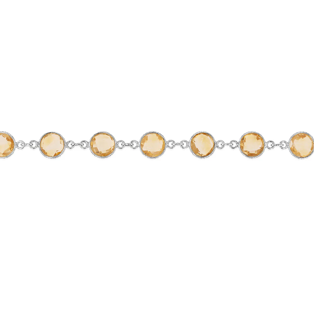 20 Carats Citrine Bracelet in Sterling Silver - Image 3