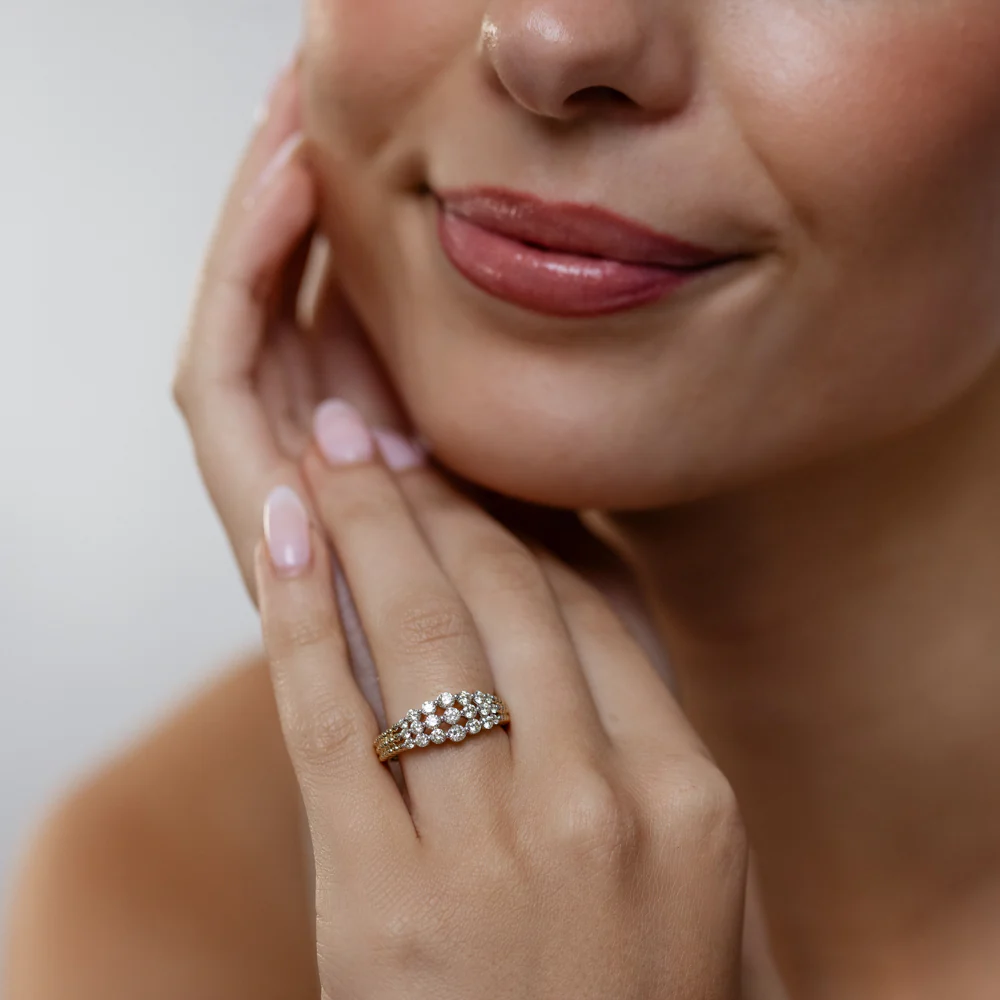 3/4 Carat Diamond Ring in 14ct Yellow Gold - Image 3