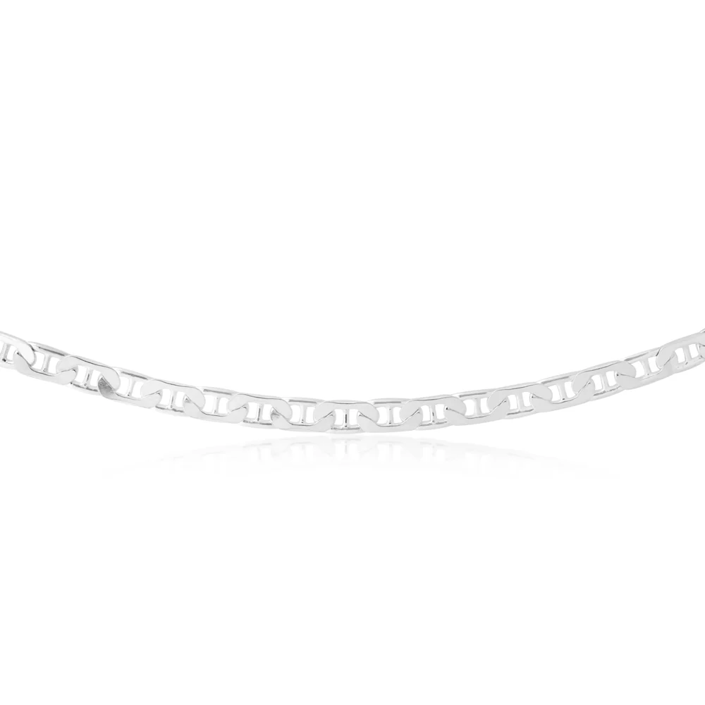 45cm Sterling Silver 150 Gauge Anchor Chain - Image 2