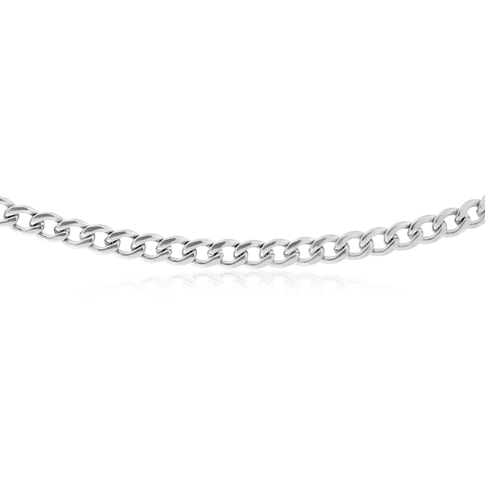 55cm Stainless Steel Curb Chain - Image 2