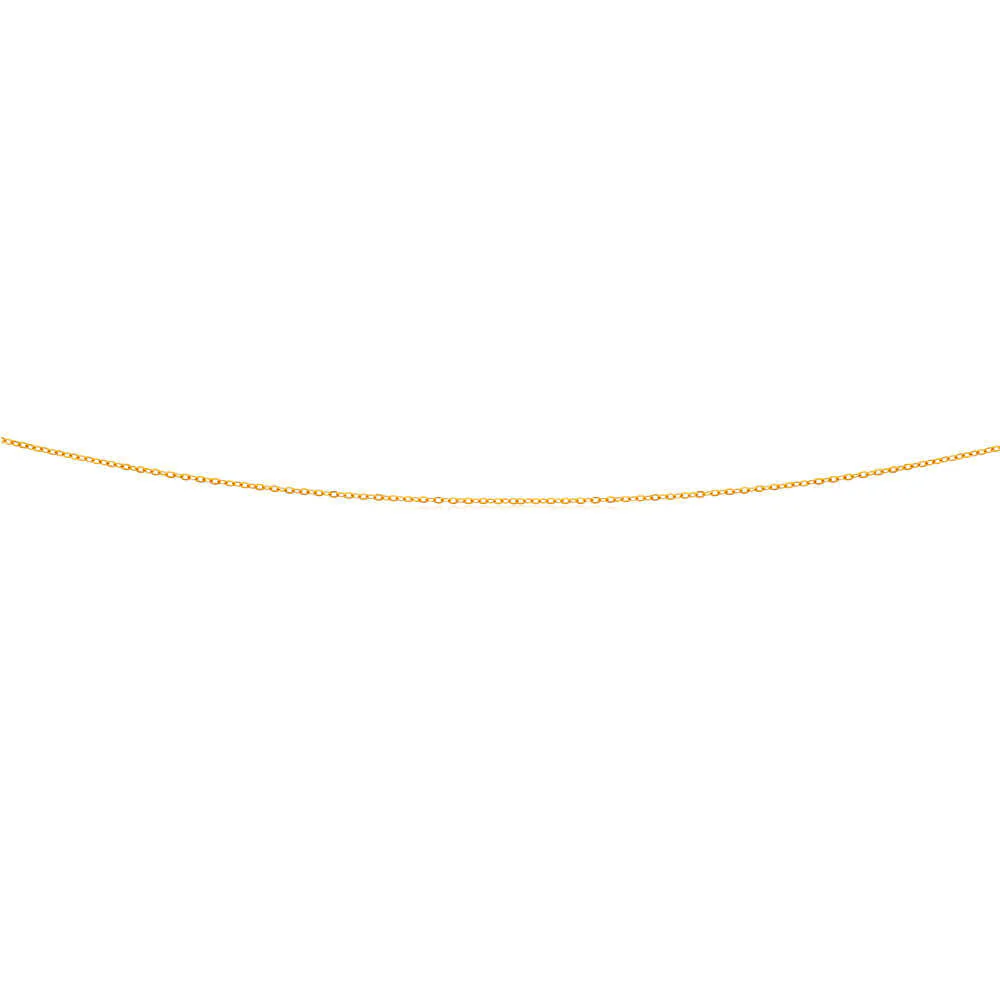 9ct Alluring Yellow Gold Chain - Image 2