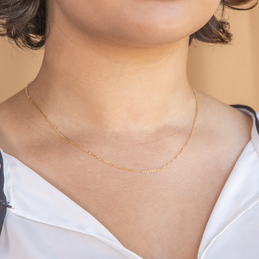 9ct Alluring Yellow Gold Chain - Image 3