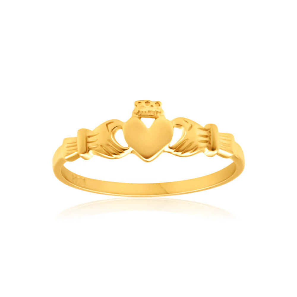9ct Dazzling Yellow Gold Ring - Image 2