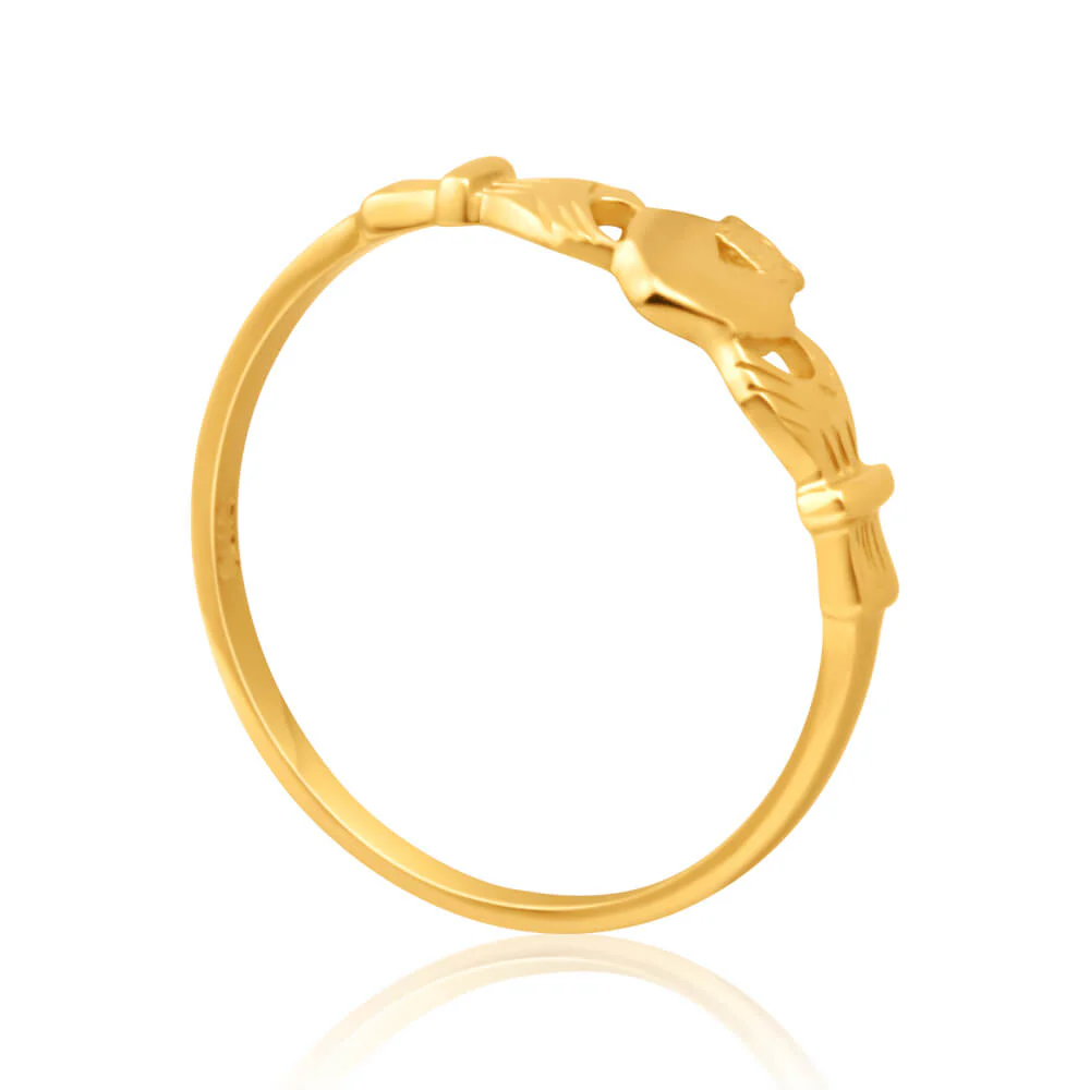 9ct Dazzling Yellow Gold Ring - Image 3