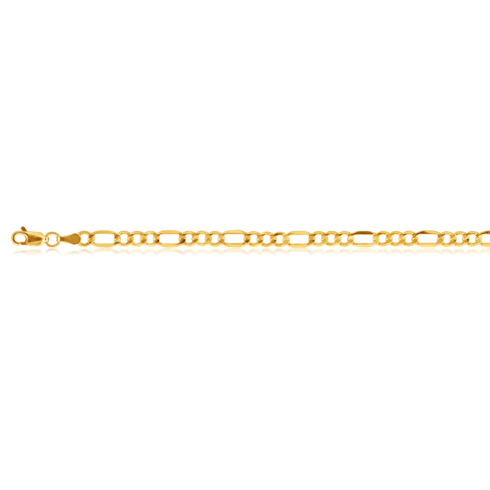9ct Silverfilled Fiagro 100 Gauge 21cm Bracelet - Image 2