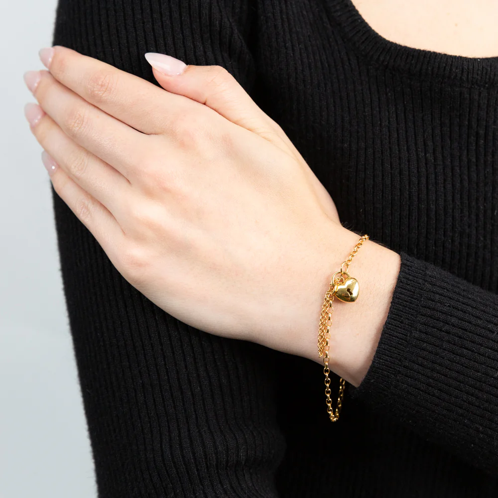 9ct Superb Yellow Gold Belcher Bracelet - Image 3