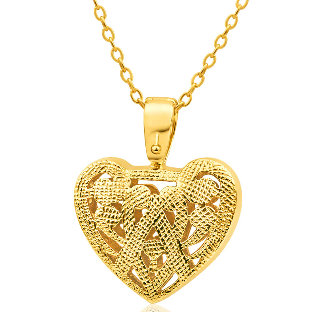 9ct Yellow Gold 1/4 Carat Natural Diamond Enhancer Pendant - Image 2