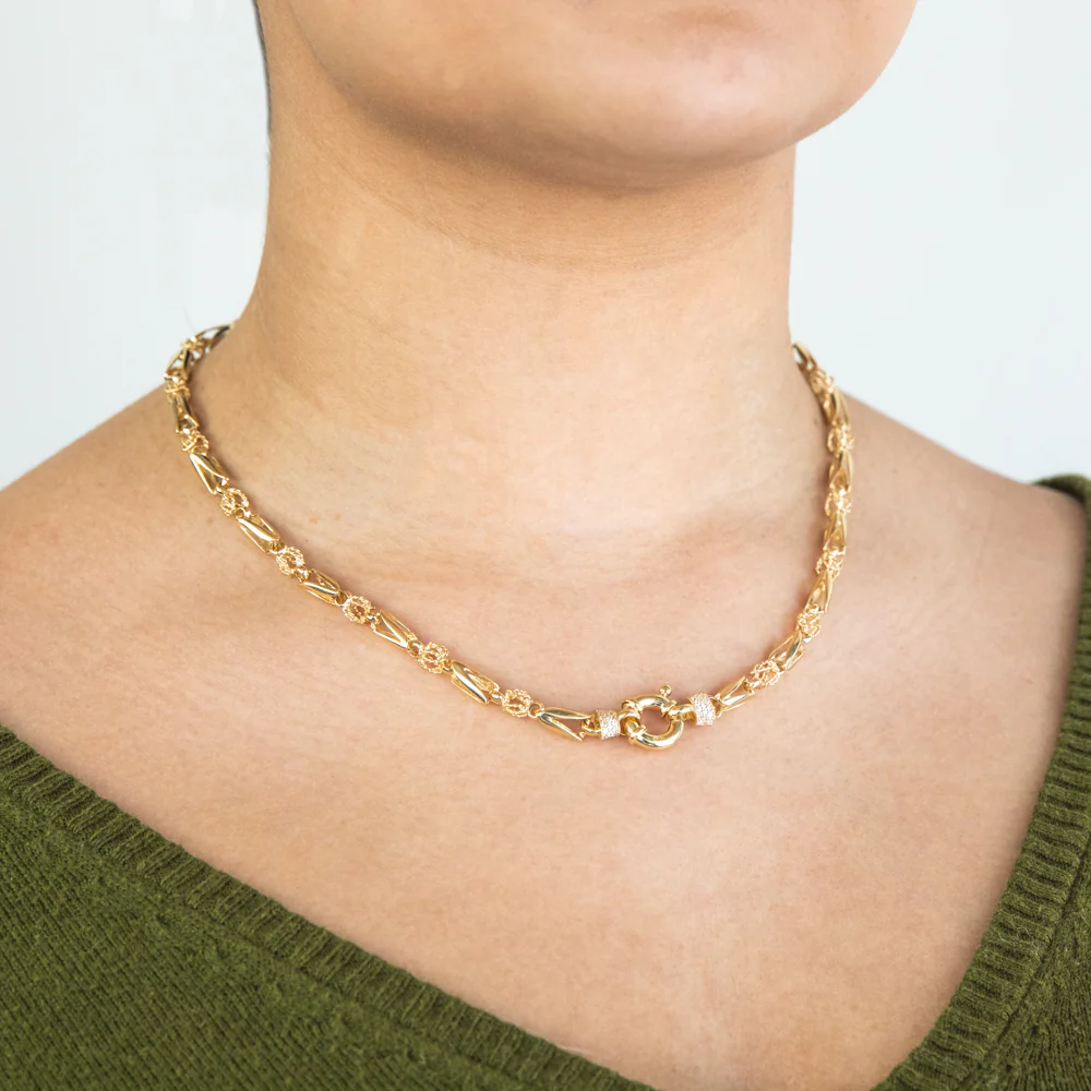9ct Yellow Gold Alluring Fancy Chain - Image 3