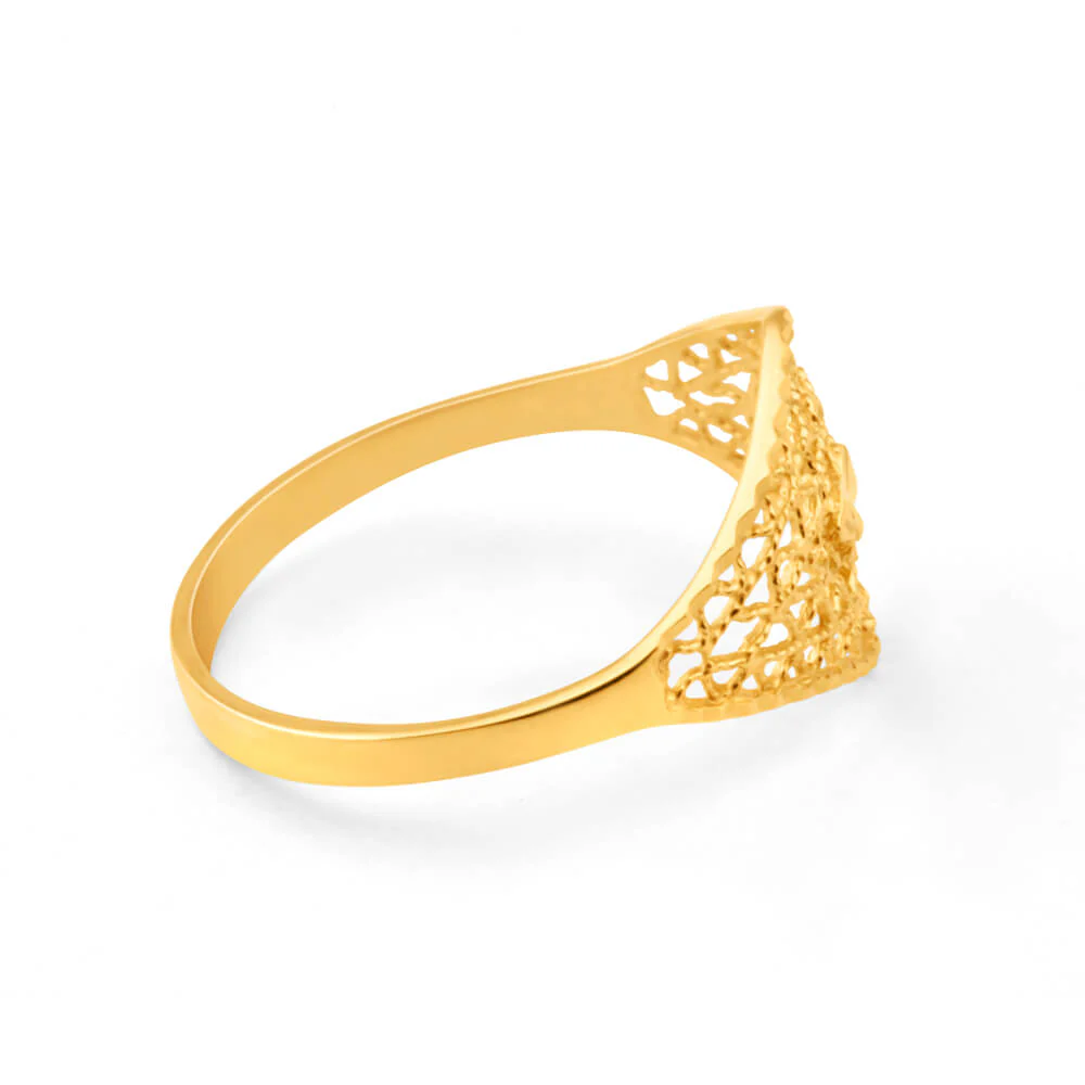 9ct Yellow Gold Alluring Ring - Image 2