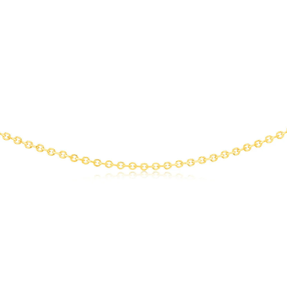 9ct Yellow Gold Belcher 45cm Chain - Image 2