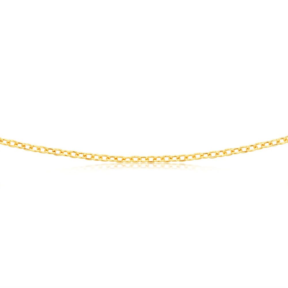 9ct Yellow Gold Belcher 60 Gauge 50cm Chain - Image 2
