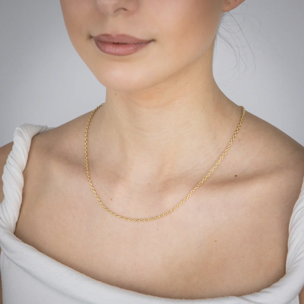 9ct Yellow Gold Belcher 60 Gauge 50cm Chain - Image 4