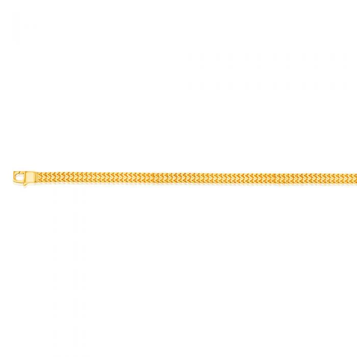 9ct Yellow Gold Fancy 19.10cm Bracelet - Image 2
