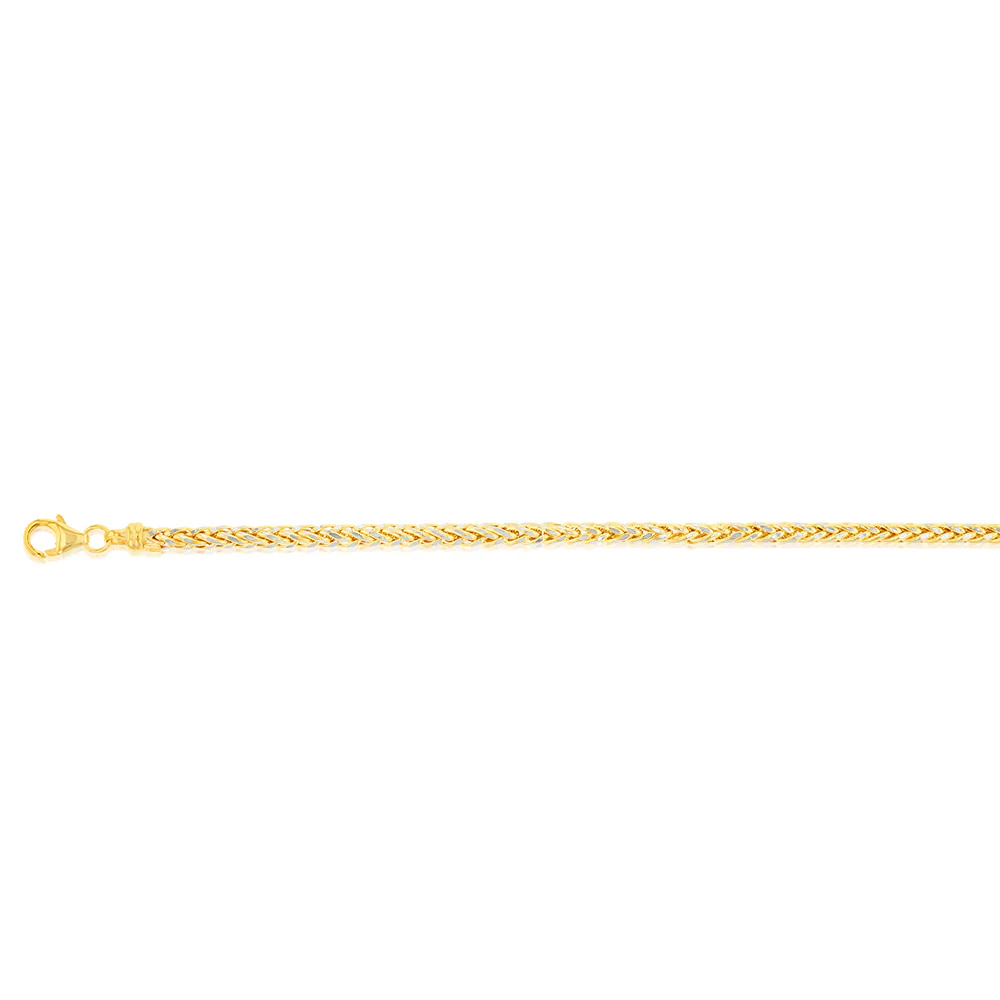 9ct Yellow Gold Fancy 19cm Bracelet - Image 2
