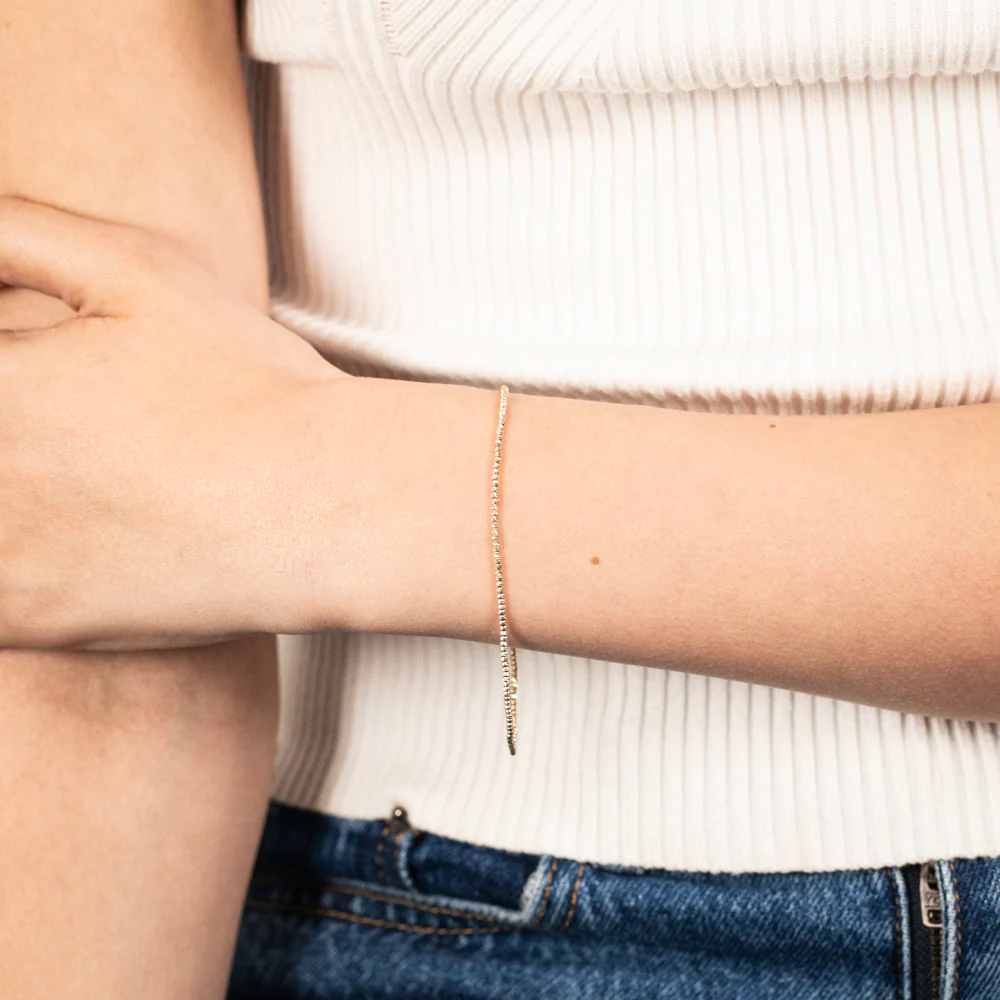 9ct Yellow Gold Fancy 19cm Bracelet - Image 3