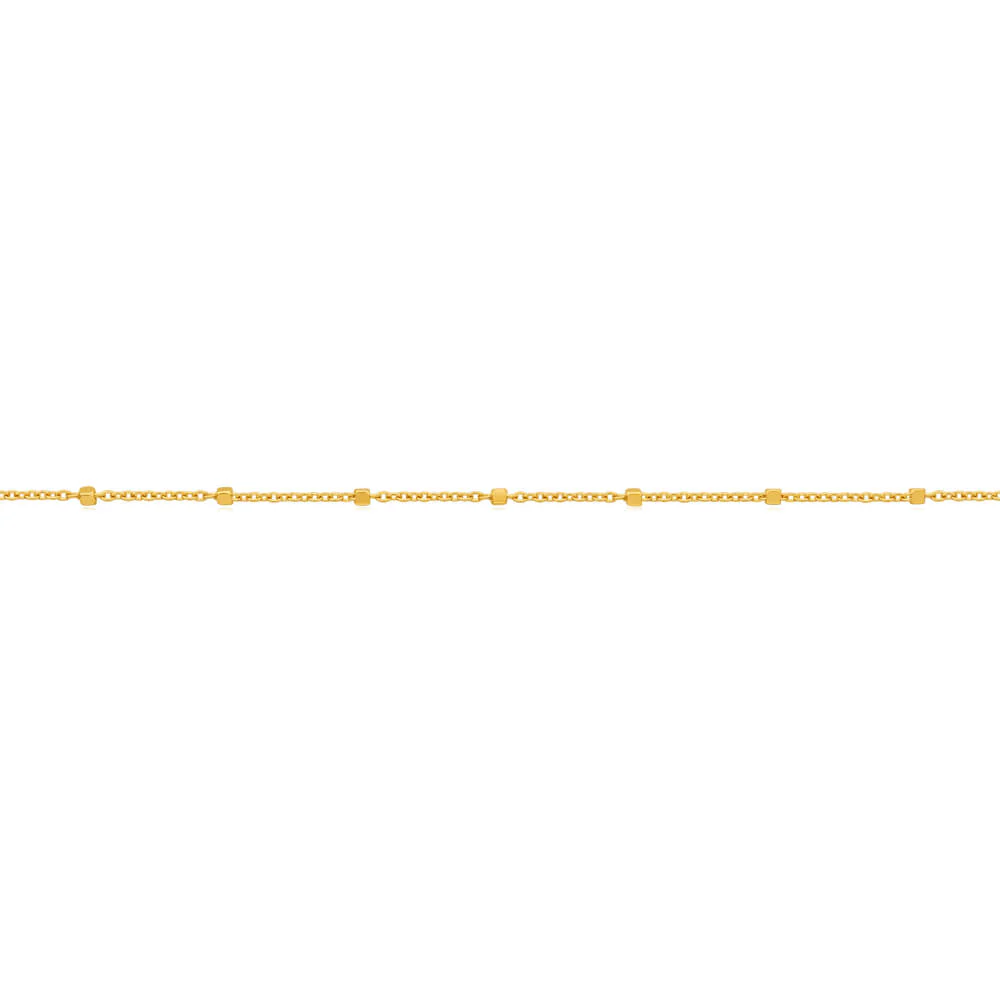 9ct Yellow Gold Fancy Chain - Image 3