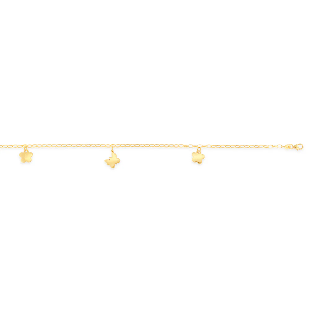 9ct Yellow Gold-Filled 27cm Anklet - Image 2