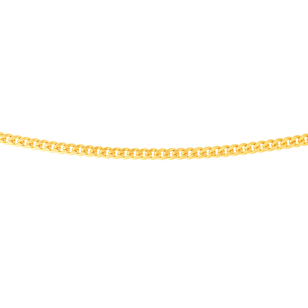 9ct Yellow Gold Filled 50cm Curb Chain - Image 2