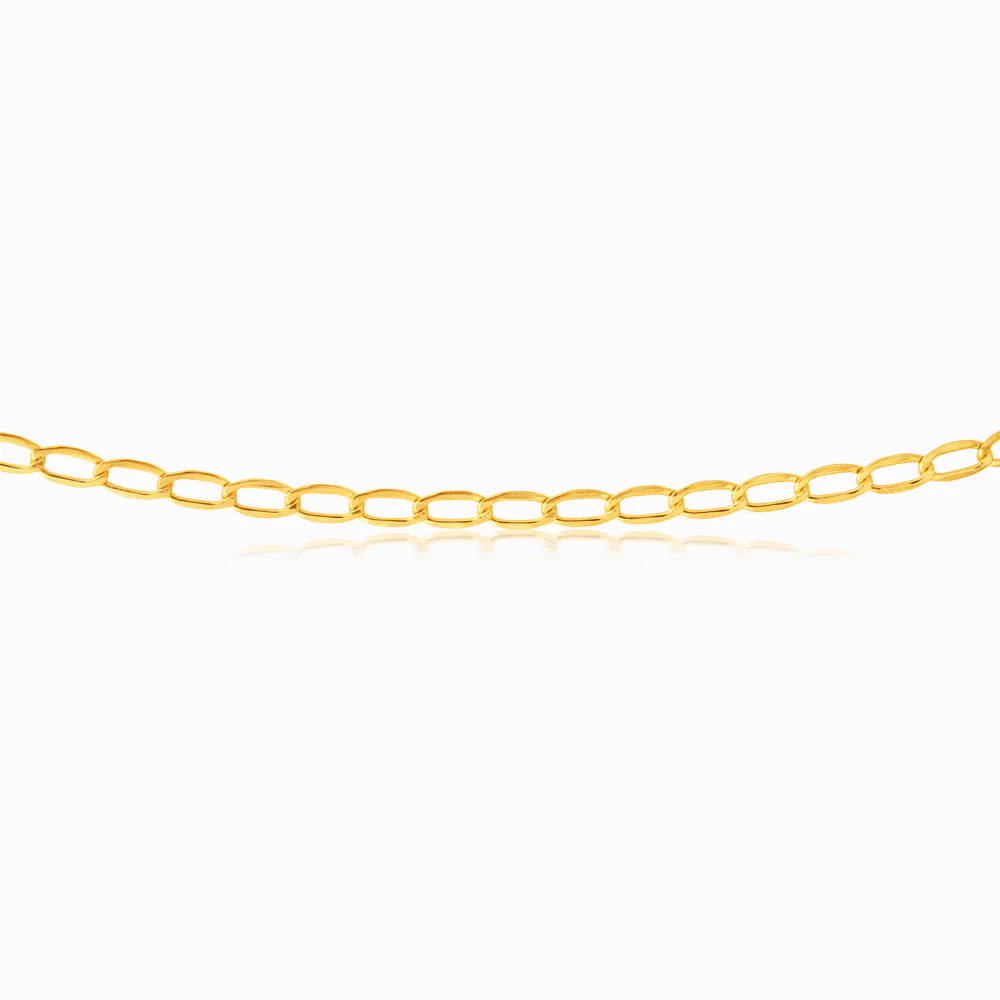 9ct Yellow Gold Filled 50cm Curb Chain - Image 2