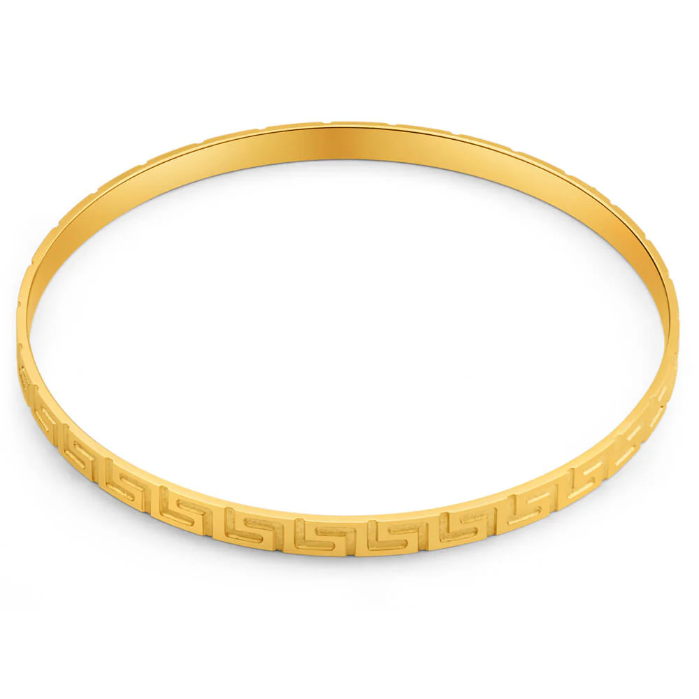9ct Yellow Gold Gorgeous Bangle - Image 2