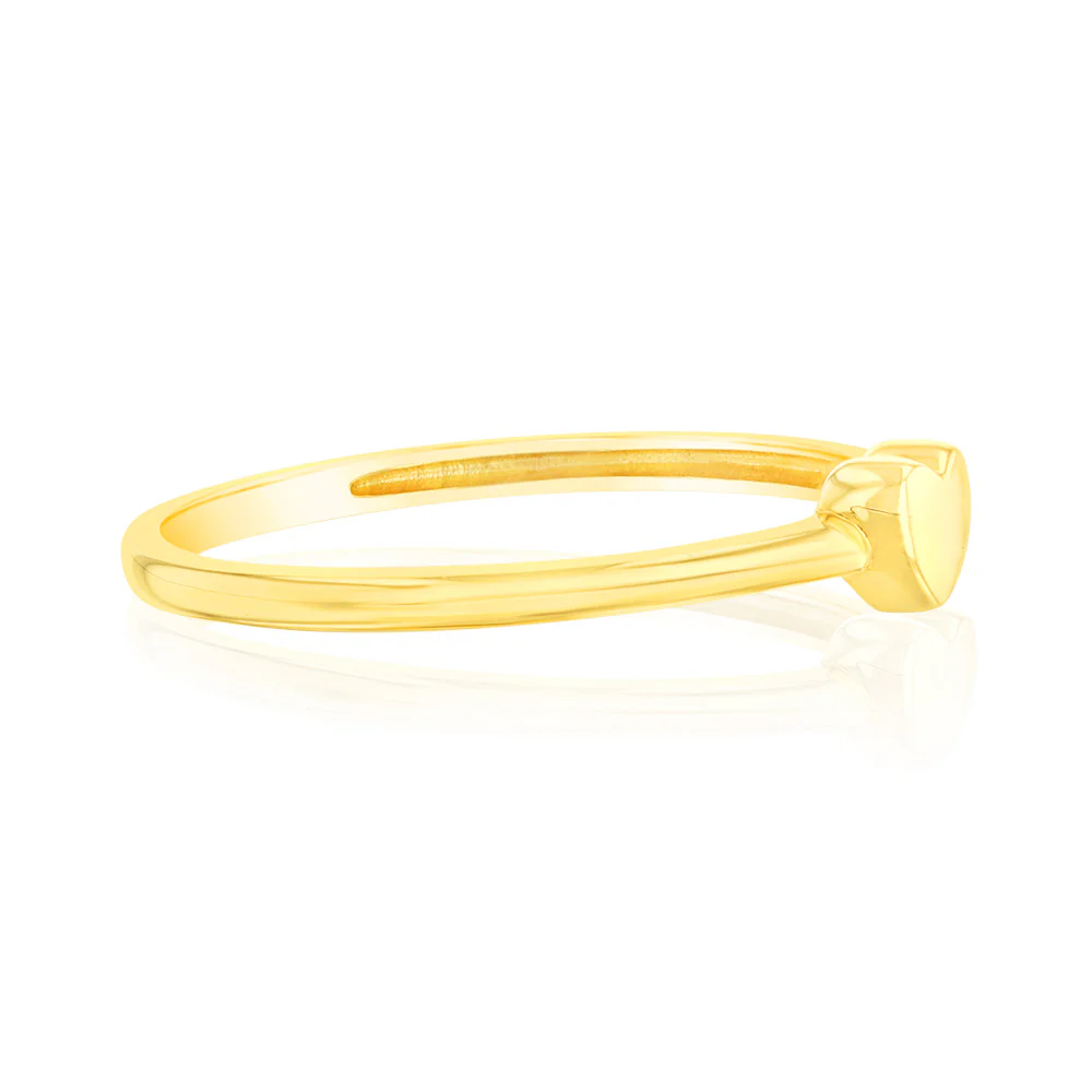 9ct Yellow Gold Ring 4.1mm - Image 2