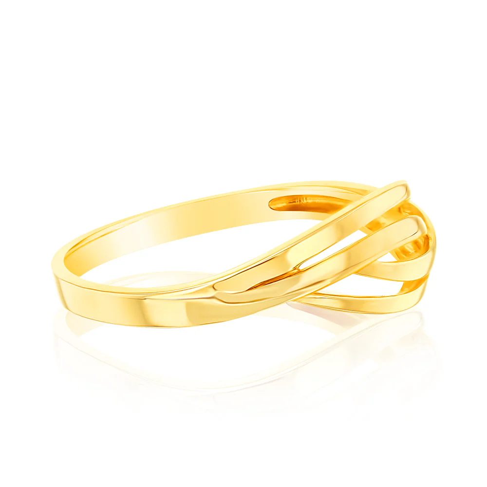 9ct Yellow Gold Ring 8.5mm - Image 2