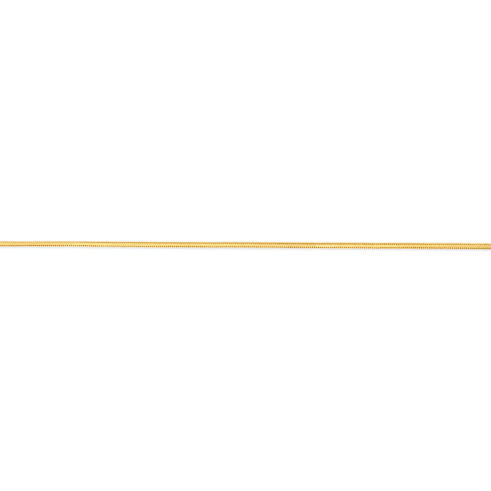 9ct Yellow Gold Silver Filled Snake Sq 45cm Chain - Image 3