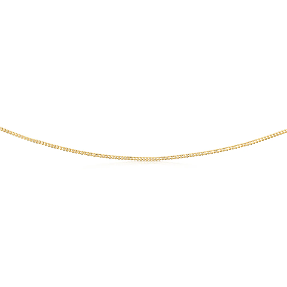 9ct Yellow Gold Snake 45cm Chain - Image 2