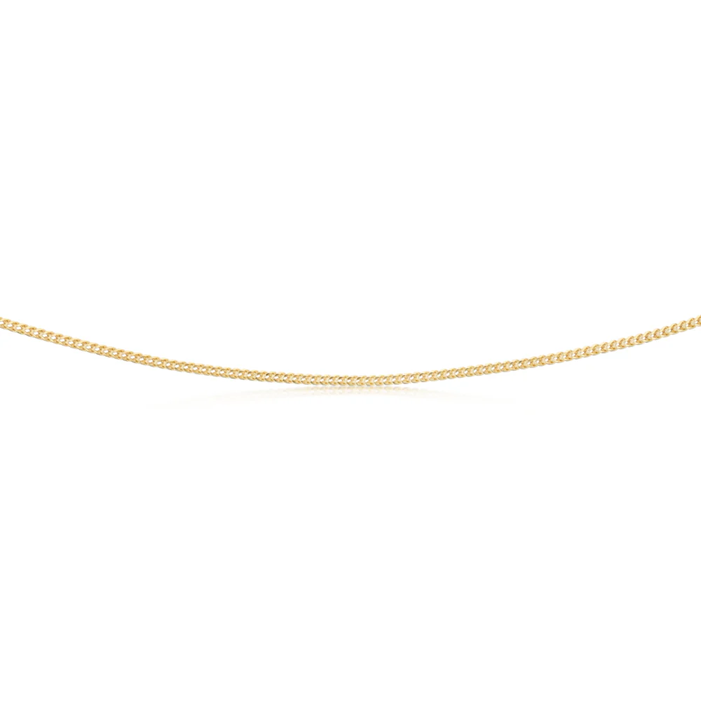 9ct Yellow Gold Snake 50cm Chain - Image 2