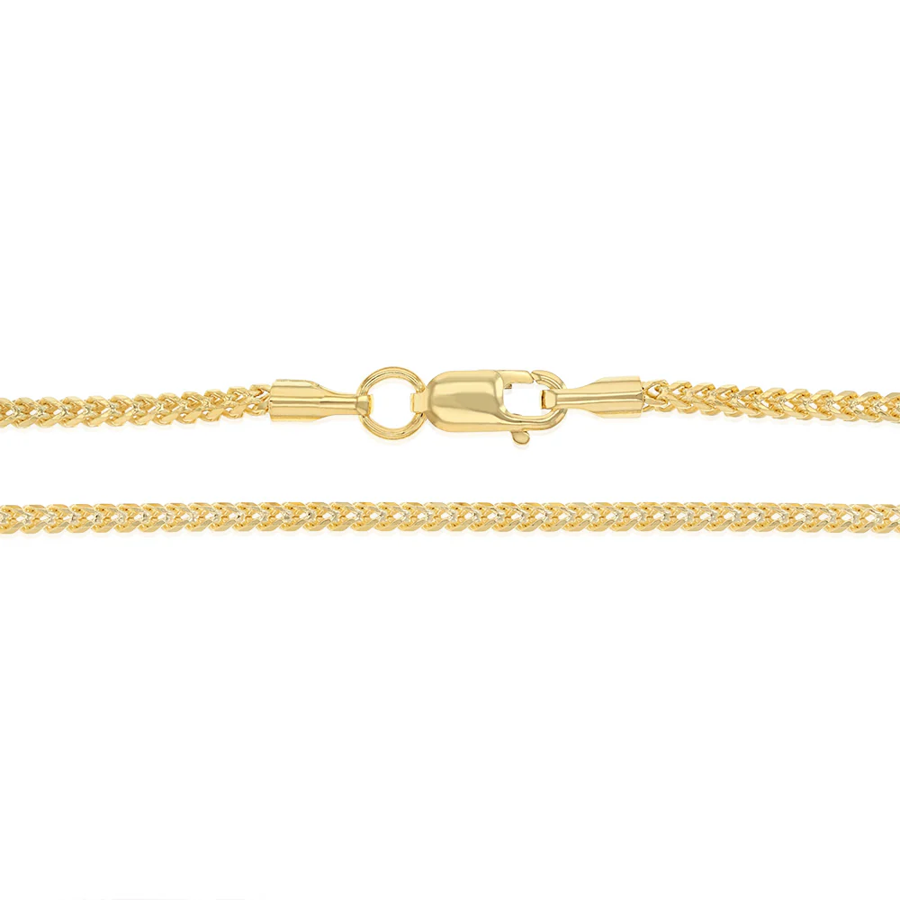9ct Yellow Gold Snake 50cm Chain - Image 3