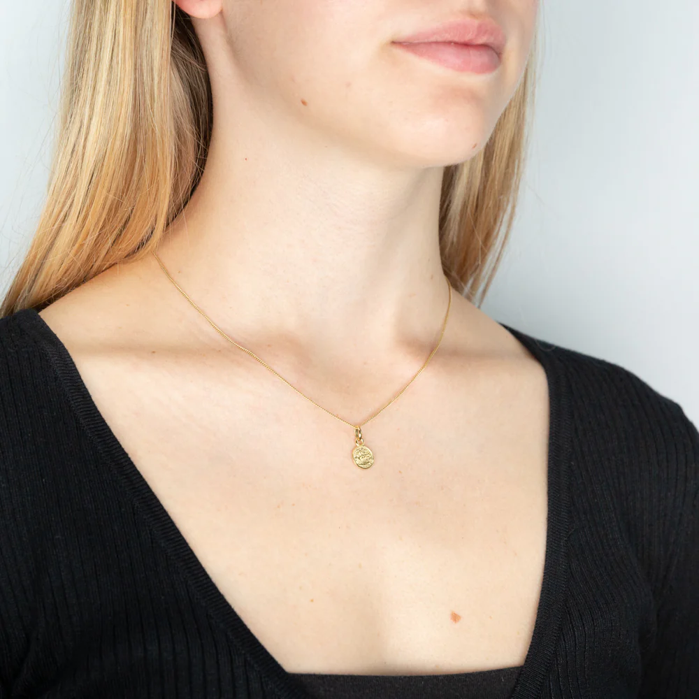 9ct Yellow Gold Sovereign Coin Pendant - Image 3