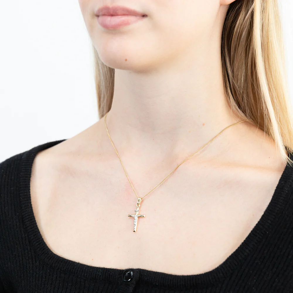9ct Yellow Gold & White Gold Pendant - Image 2