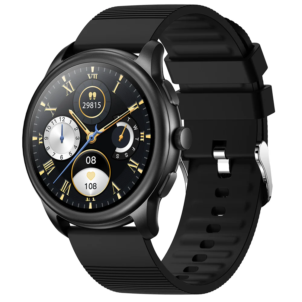 Active Pro Call+ Connect Smart Watch Box Set with 3 Band Options Black - Image 7