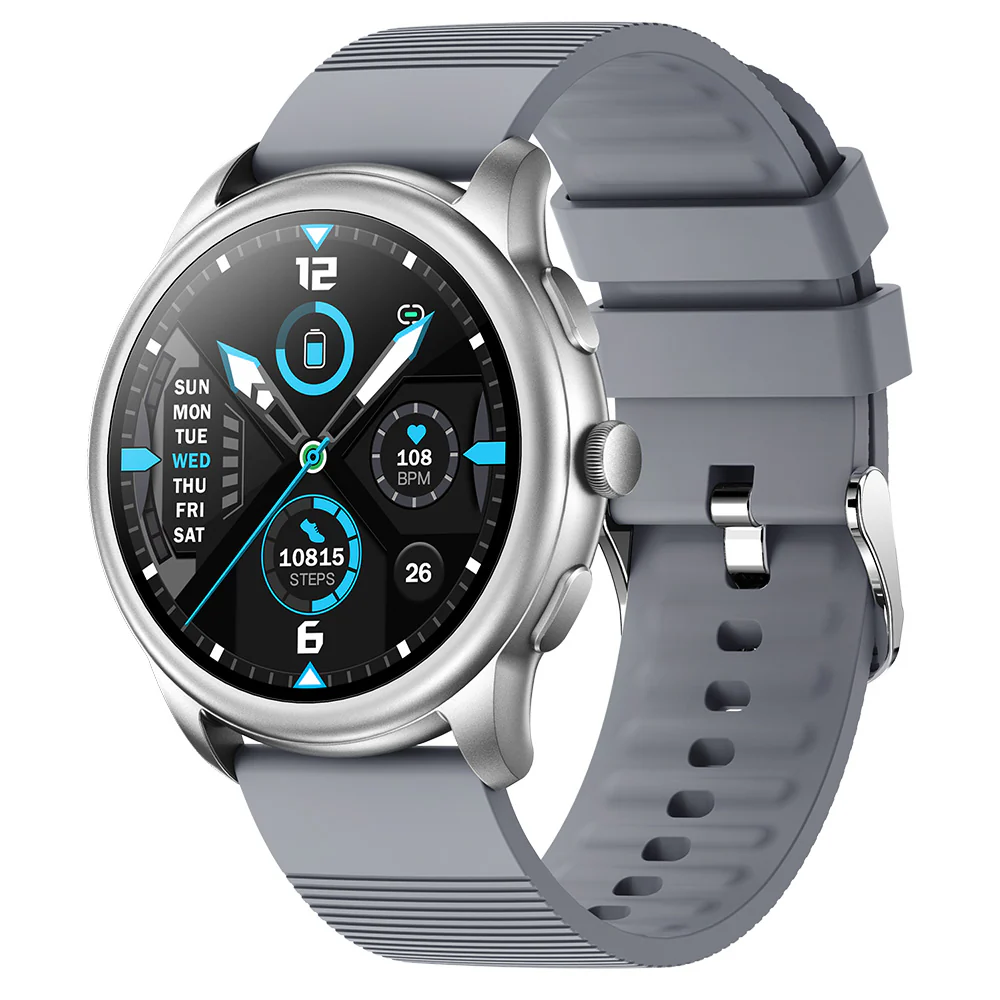 Active Pro Call+ Connect Smart Watch Box Set with 3 Band Options Silver - Image 3