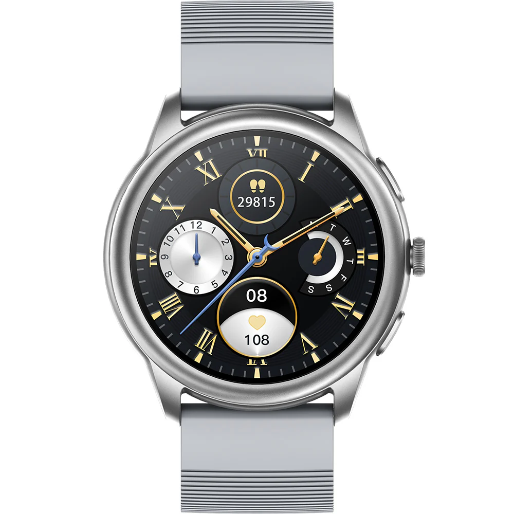 Active Pro Call+ Connect Smart Watch Box Set with 3 Band Options Silver - Image 8