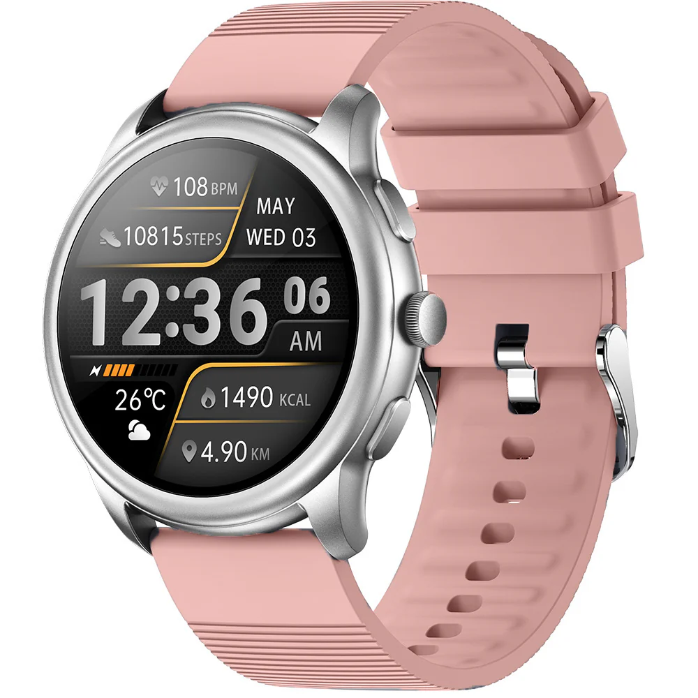 Active Pro Call+ Connect Smart Watch Box Set with 3 Band Options Silver - Image 3