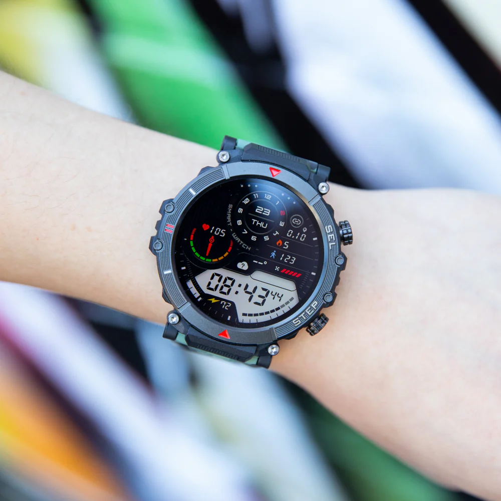 Active Pro Call+ XL Connect Smart Watch with 3 Band Options Black - Image 3