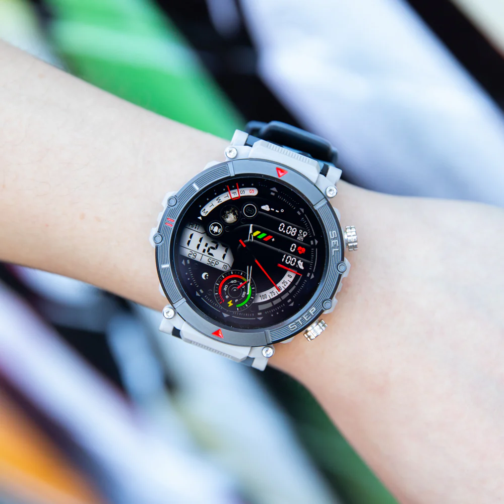 Active Pro Call+ XL Connect Smart Watch with 3 Band Options Grey - Image 2