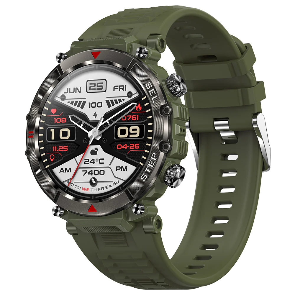Active Pro Call+ XL Connect Smart Watch with 3 Band Options Grey - Image 5